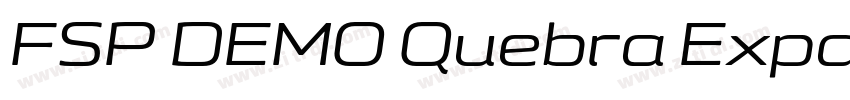 FSP DEMO Quebra Expa字体转换